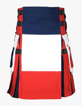 French Flag Patriot Hybrid Utility Kilt